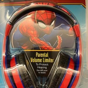 Spiderman Red and Blue Headphones